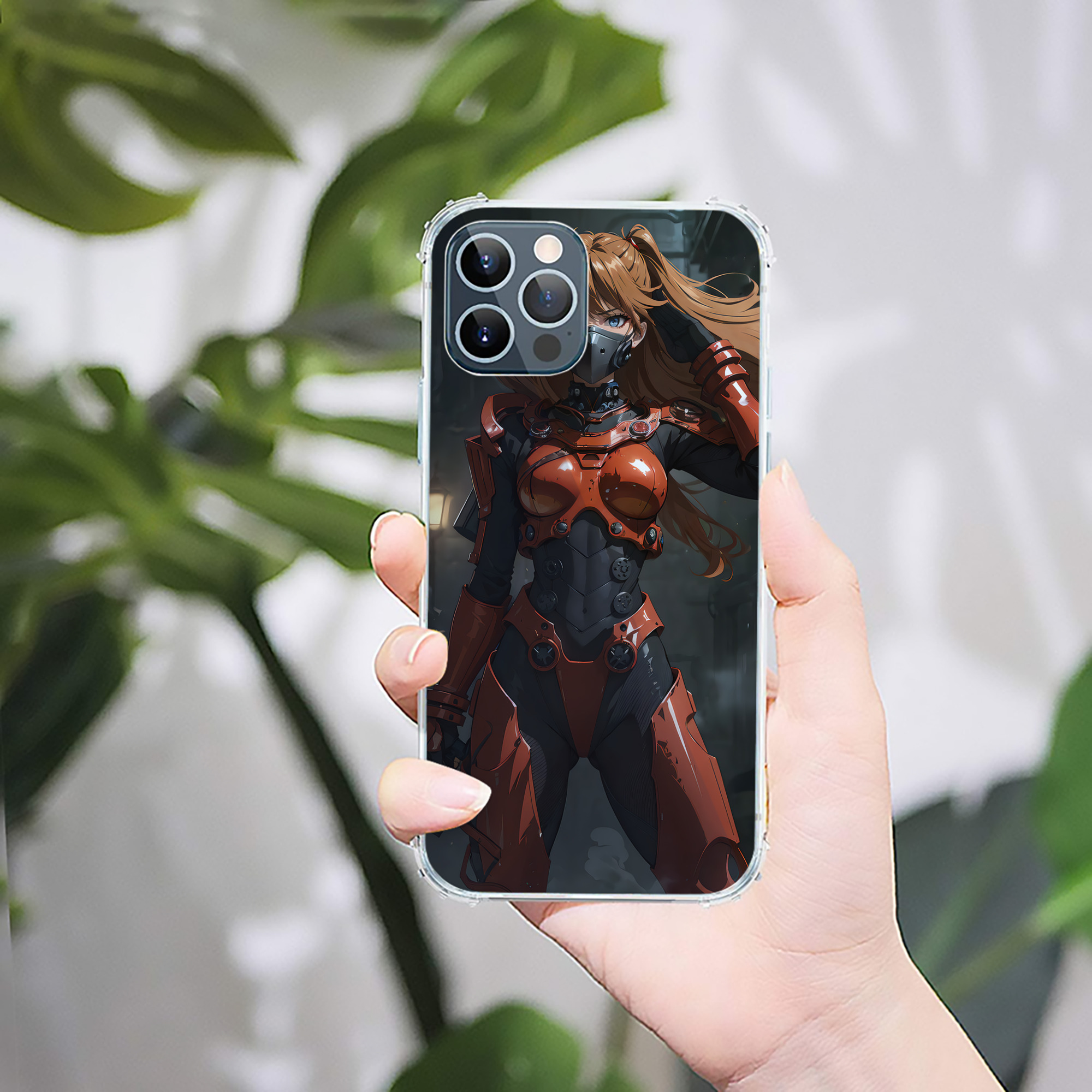 （画像用） EVA 新世紀エヴァンゲリオン 【iPhone 12シリーズ対応】透明スマホケース（クリアソフトケース）